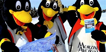 Morzine penguins